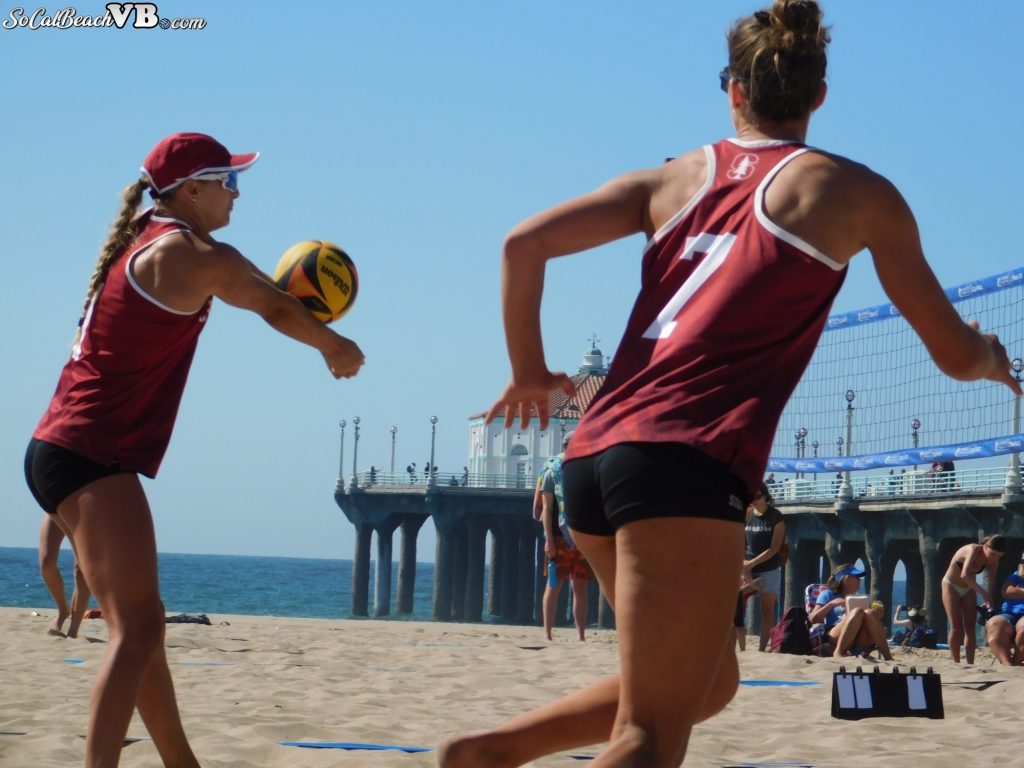 10/20/2023 - West Coast Qualifiers, AVCA beach volleyball in so cal, Stanford vs Cal socalbeachvb.com